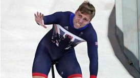 Gran Bretaña logró oro y récord olímpico en velocidad por equipos del ciclismo de pista