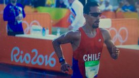Yerko Araya terminó entre los 25 mejores de la marcha atlética 20 kilómetros en Río
