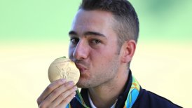 Gabriele Rossetti logró oro en el tiro skeet olímpico