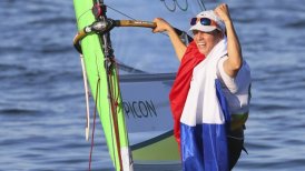 Charline Picon sumó un oro para Francia en la clase RS:X de la vela en Río 2016