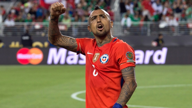 Arturo Vidal ya está en Chile para sumarse a los trabajos de la selección