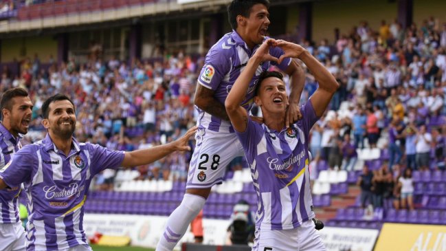 Igor Lichnovsky anotó en triunfo de Real Valladolid en el ascenso español