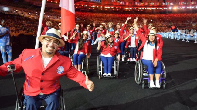 El Team Chile inició el sueño de los Juegos Paralímpicos con desfile en el Estadio Maracaná