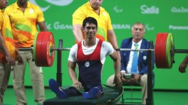 Jorge Carinao finalizó sexto en el levantamiento de pesas de los Juegos Paralímpicos