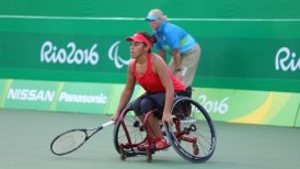 Macarena Cabrillana debutó con un sólido triunfo y avanzó en el tenis paralímpico de Río 2016