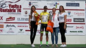Ciclista chileno Elías Tello triunfó en la Vuelta de Cantabria en España