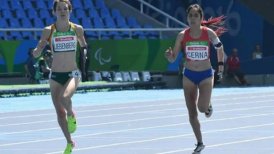 Chilena Amanda Cerna clasificó a la final de los 400 metros en los Paralímpicos