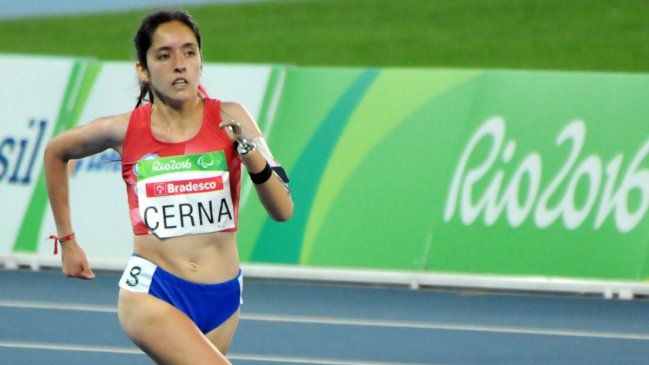 Amanda Cerna culminó octava en la final paralímpica de 200 metros en Río 2016