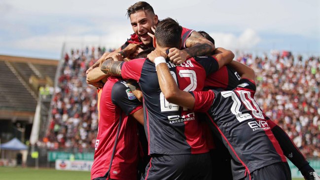 Cagliari derrotó a Atalanta en choque de chilenos en el fútbol italiano en fiestas patrias