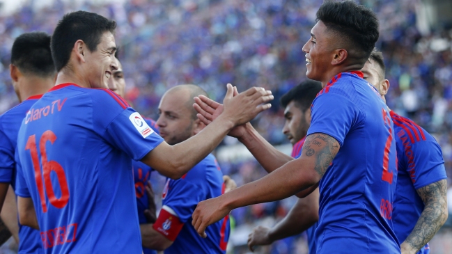 Universidad de Chile ganó a Palestino en el debut de Castañeda y Musrri