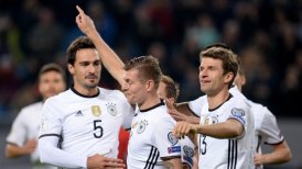 Alemania no tuvo problemas para vencer a República Checa en las Clasificatorias