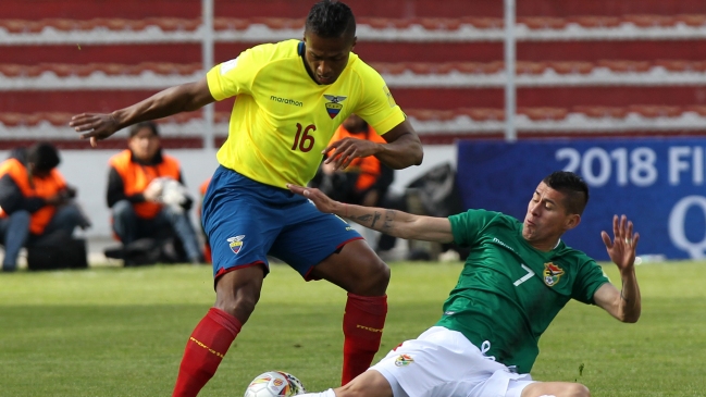 Ecuador reaccionó y rescató un punto ante Bolivia en las Clasificatorias