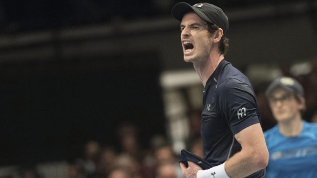 Andy Murray batalló para despachar a Gilles Simon en el ATP de Viena