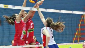 Chile perdió ante Perú en la segunda fecha del Sudamericano Sub 20 de voleibol femenino