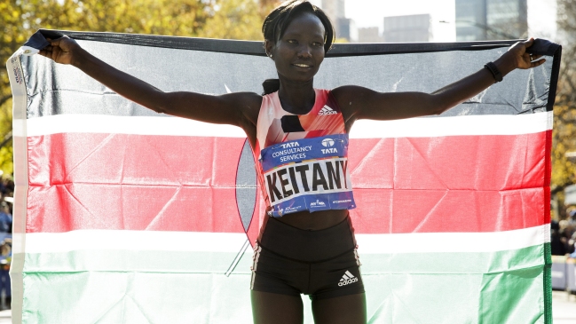 Keitany y Ghebreslassie se coronaron en el Maratón de Nueva York