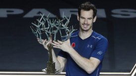 Andy Murray celebró su número uno con el triunfo en el Masters 1.000 de París-Bercy