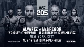 Eddie Alvarez y Conor McGregor harán historia al estelarizar UFC 205 en Nueva York