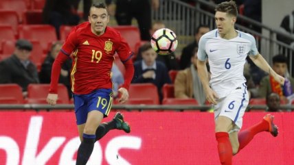 España le empató a Inglaterra impulsada por un golazo de Iago Aspas