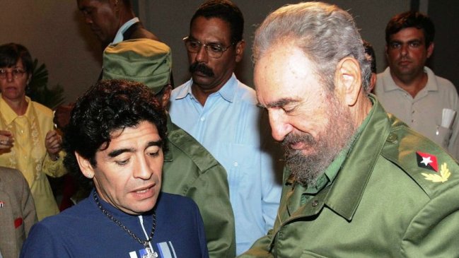 Diego Maradona: Tras la Copa Davis iré a Cuba a despedir a mi amigo Fidel Castro