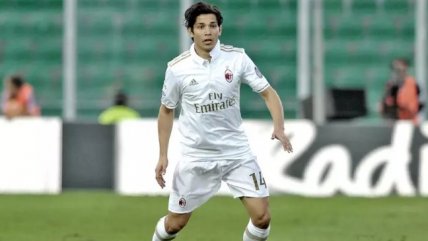 Matías Fernández salió lesionado en su estreno como titular en AC Milan