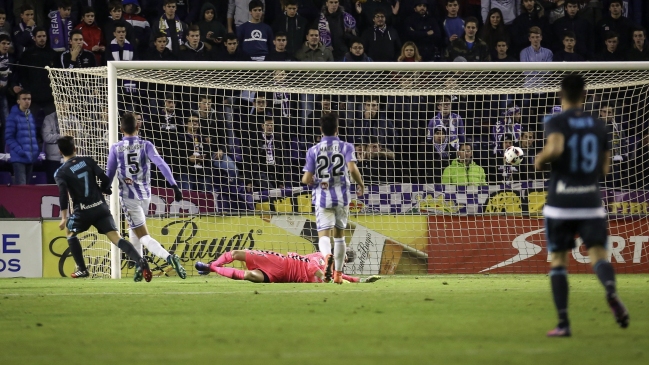 Igor Lichnovsky fue titular en derrota de Real Valladolid ante Real Sociedad por Copa del Rey