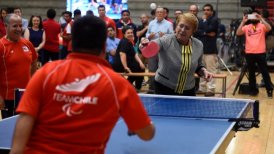 Presidenta Michelle Bachelet promulgó Ley que reconoce el Deporte Paralímpico y Adaptado