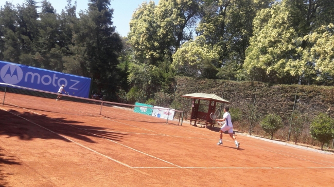 Jorge Montero avanzó a octavos de final en el Futuro 6 de Chile