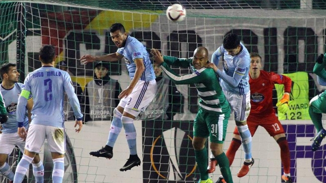 Celta de Vigo ganó con gol de Fabián Orellana y avanzó en la Europa League