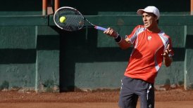 Cristóbal Saavedra alcanzó las semifinales del Futuro 7 de Chile en Talca
