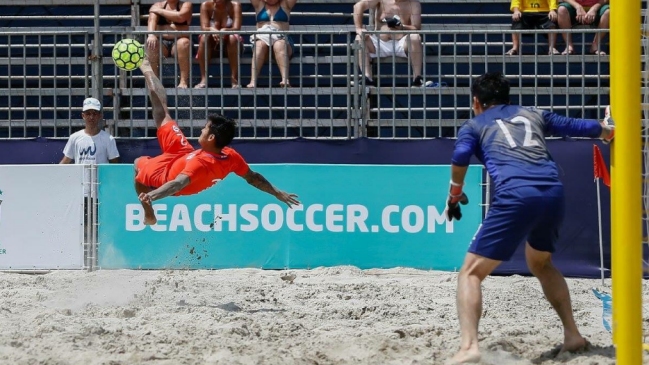 Chile no pudo con Perú y acabó sexto en la Copa América de Fútbol Playa