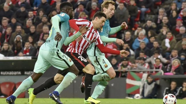 Athletic de Bilbao tomó ventaja sobre FC Barcelona en la Copa del Rey