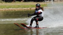 Valentina González clasificó a la final de salto en el Mundial de esquí náutico junior