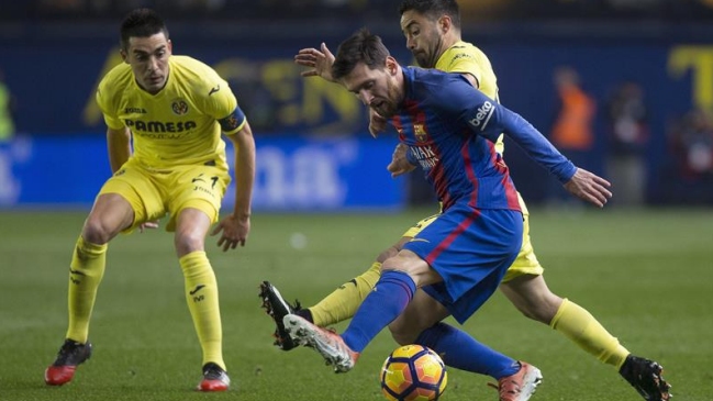 FC Barcelona igualó ante Villarreal con un golazo de Messi