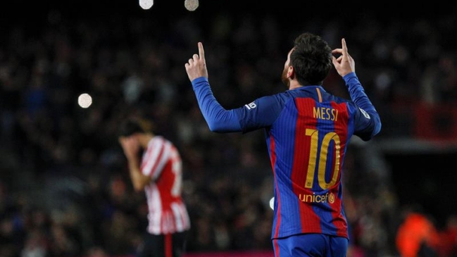 FC Barcelona avanzó a cuartos de final de la Copa del Rey gracias a brillante tiro libre de Messi