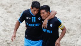 Deportes Iquique cayó ante Rosario Central en semifinales de la Libertadores de fútbol playa