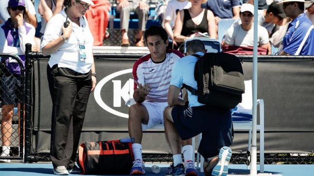 Almagro tras retiro a los 23 minutos de partido: Siempre juego por pura ambición de ganar