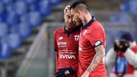Genoa cayó ante Lazio en la Copa Italia a pesar del golazo de Mauricio Pinilla