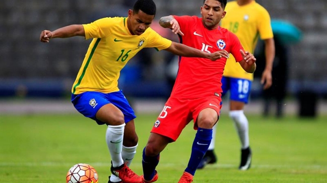 El estreno de Chile ante Brasil en el Sudamericano sub 20