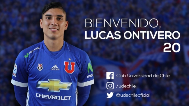 U. de Chile presentó al argentino Lucas Ontivero: Entregaré todo para la U