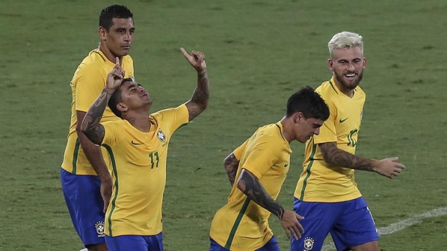 Brasil derrotó con lo justo a Colombia en amistoso por las víctimas de Chapecoense
