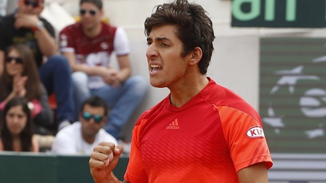 Christian Garín avanzó en dobles en el torneo Futuro 2 de España