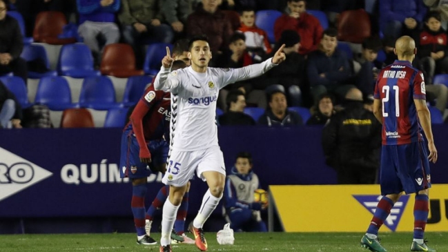 Juan Delgado marcó su primer gol en derrota de Nástic en la 2da división de España