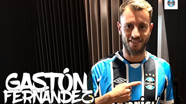 Gastón Fernández se transformó en nuevo jugador de Gremio de Porto Alegre