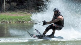 Rodrigo Miranda ganó medalla de bronce en el Moomba Night Jump de Australia