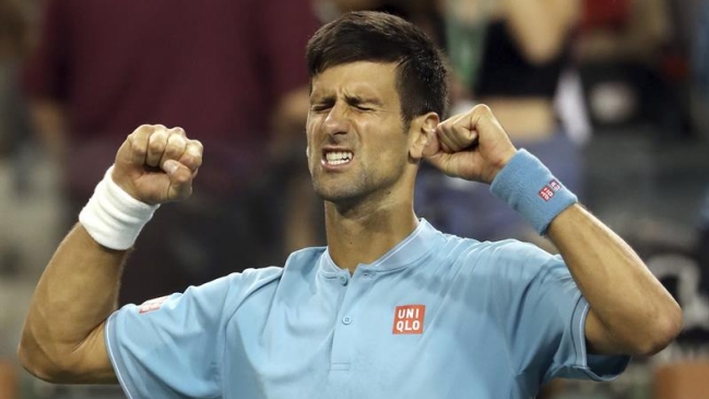 Djokovic dejó en el camino a Del Potro en Indian Wells