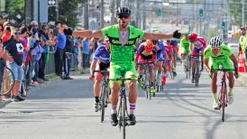 Cristián Ojeda se adjudicó la primera etapa en la Vuelta a Chiloé