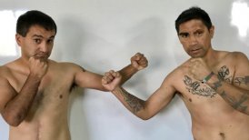 Sánchez y Adriazola realizaron el tradicional pesaje para su pelea de este viernes