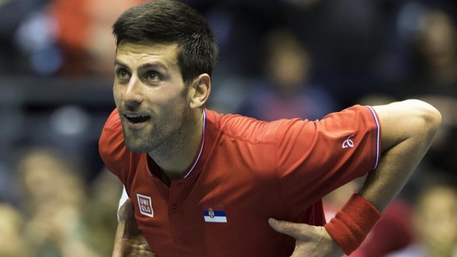 Novak Djokovic y Viktor Troicki pusieron a España al borde del adiós en la Copa Davis