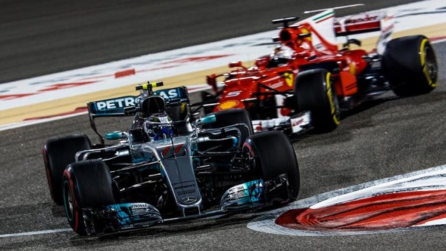 La grilla de largada del Gran Premio de Bahréin de Fórmula 1