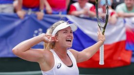 Vandeweghe adelantó a Estados Unidos ante República Checa en la Fed Cup